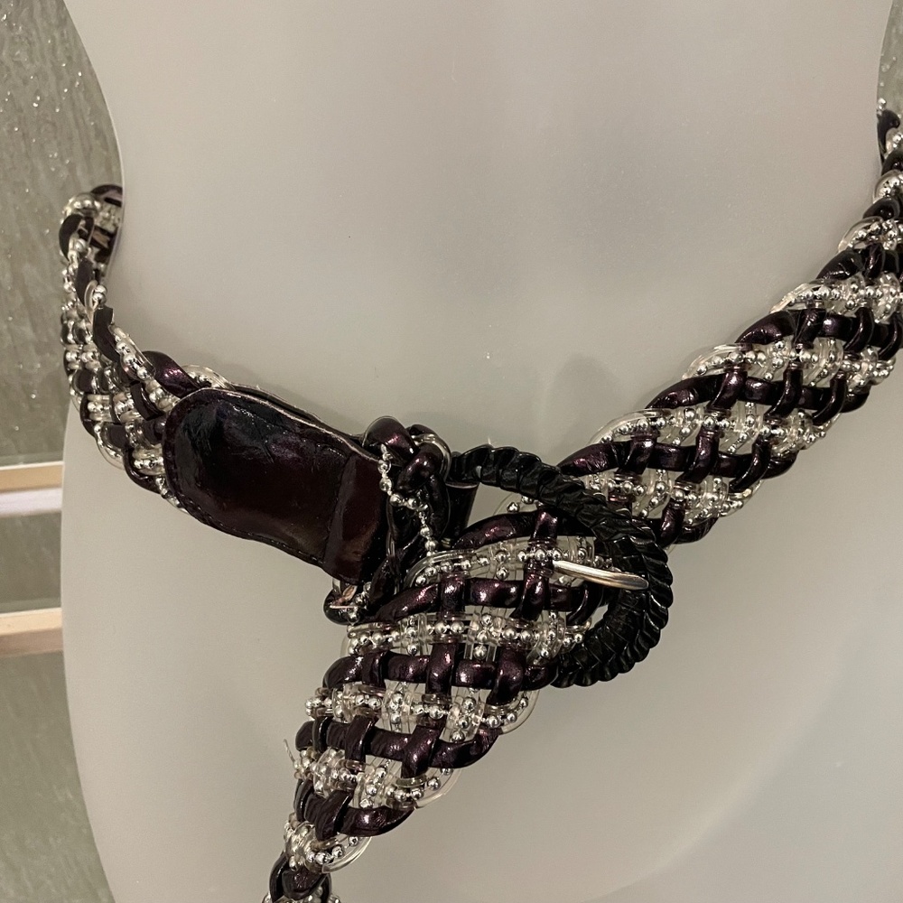 Vintage women’s braided belt - Picture 2 of 2